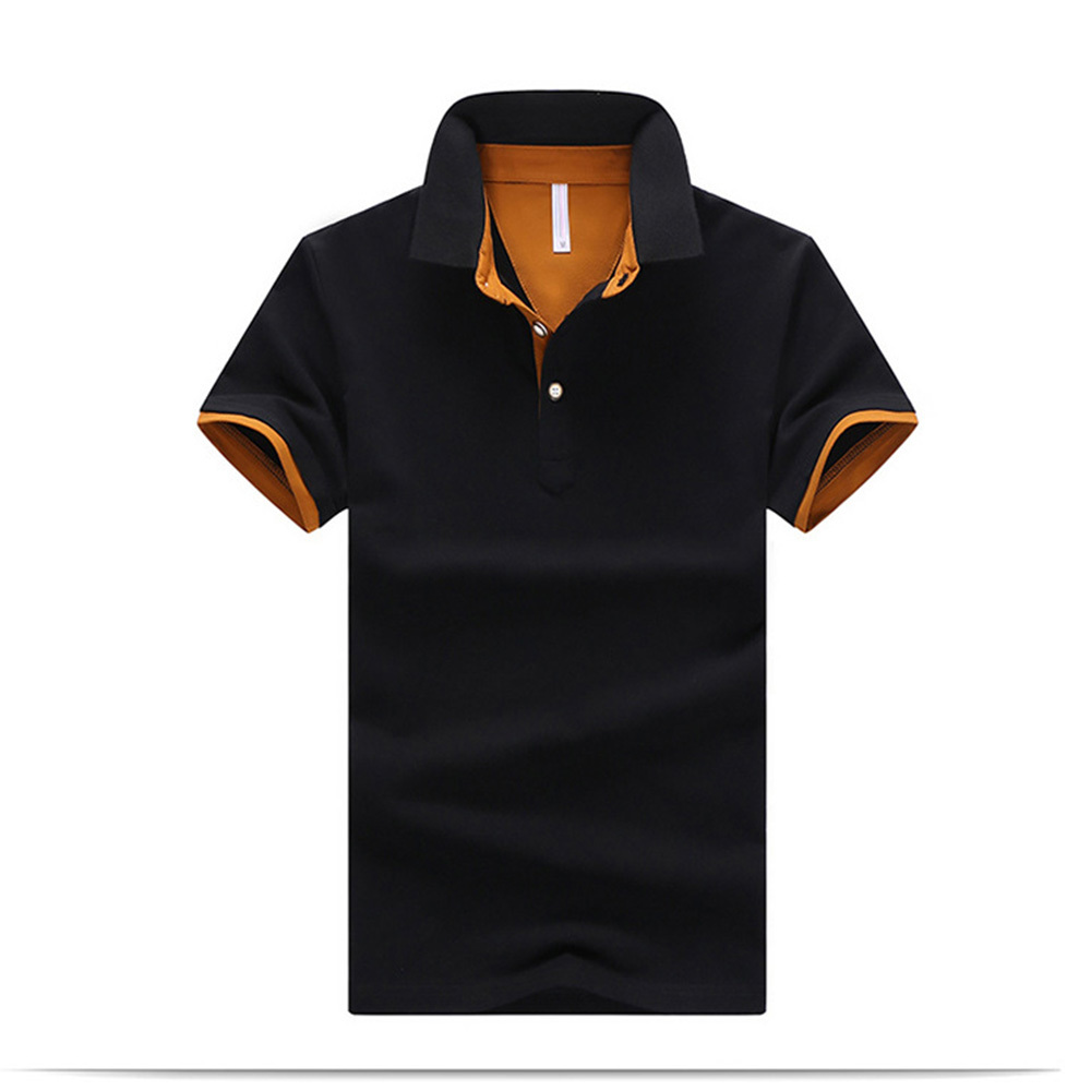 Men's clothing Men Polo Shirt Men Business & Casual Solid male Polo Shirt Short Sleeve breathable Polo Shirt B0255 210518