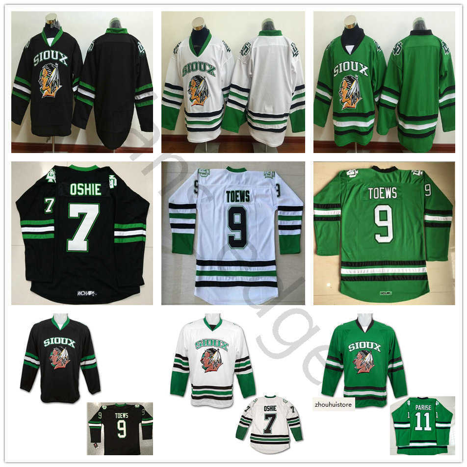 Mens Vintage North Dakota Fighting Sioux College Hockey Jerseys 9 Jonathan Toews 11 Zach Parise 7 TJ Oshie University Stitched Jersey, Black
Mens Vintage North Dakota Fighting Sioux College Hockey Jerseys 9 Jonathan Toews 11 Zach Parise 7 TJ Oshie University Stitched Jersey, Black