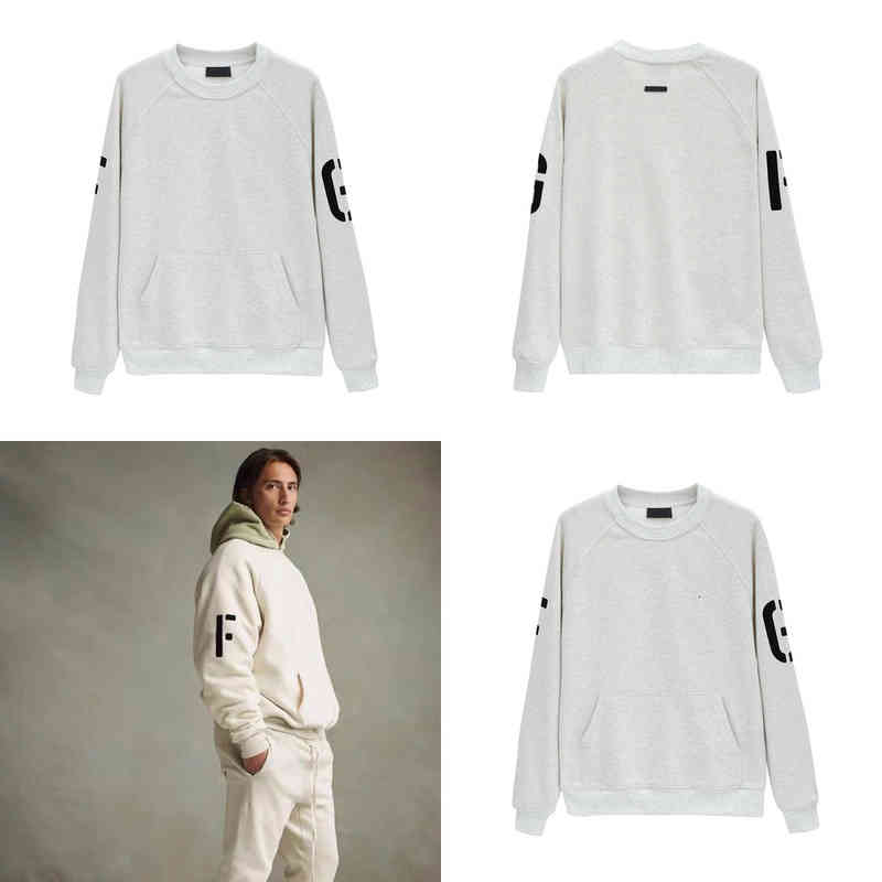 Fears of God Essentials Designer T Shirt Season 7 main line double arm FG flocking letter printed round neck sweater fog men and women bottoms, White;black
Fears of God Essentials Designer T Shirt Season 7 main line double arm FG flocking letter printed round neck sweater fog men and women bottoms, White;black