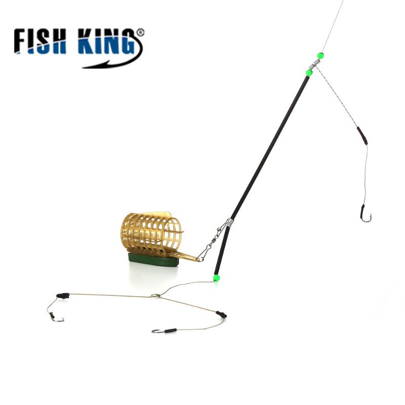 Fishing Lure Cage With Line Hooks 30G-80G Length 47CM Fish Bait Feeder Basket Holder Accessories String Hook
Fishing Lure Cage With Line Hooks 30G-80G Length 47CM Fish Bait Feeder Basket Holder Accessories String Hook