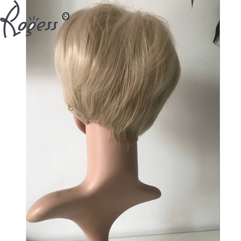 Beautiful Short Straight High Temperature Hair wig for Fashion Ladys Daily Life Cosplay