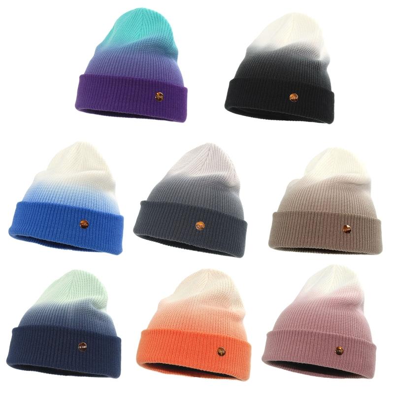 Berets 2021 Gradient Color Beanie Hat Thermal Woolen All-match For Christmas Year, Black
Berets 2021 Gradient Color Beanie Hat Thermal Woolen All-match For Christmas Year, Black