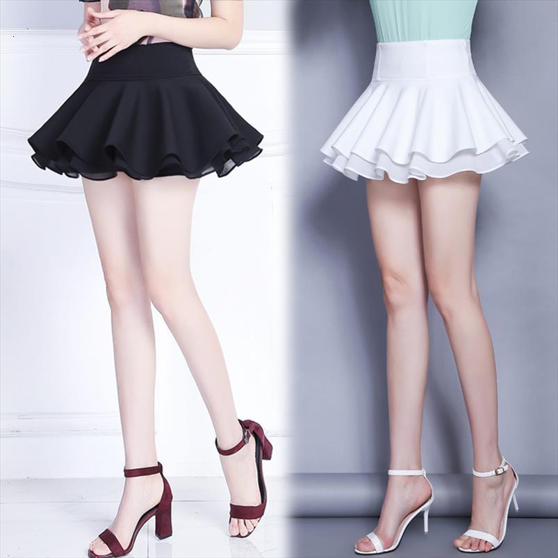 summer double layer mini women skirt chiffon stretch fabric high waist korean fashion pleated black white
summer double layer mini women skirt chiffon stretch fabric high waist korean fashion pleated black white