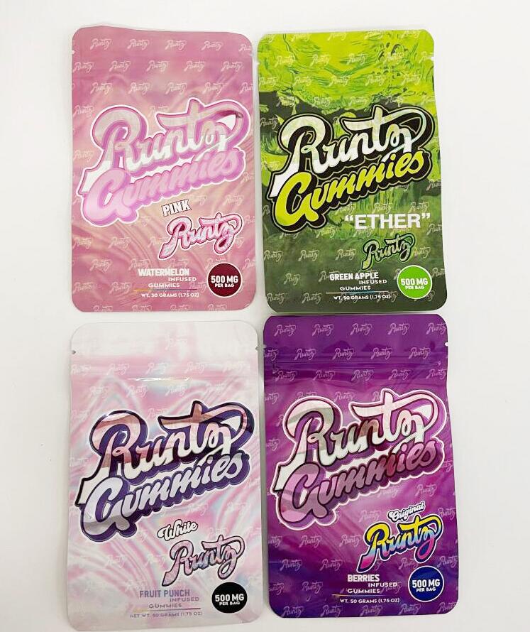 4 Holograms Runtz Gummies Bag 500mg Runty Zipper Resealable Pouch Edibles Packaging Mylar Smell Proof bags
4 Holograms Runtz Gummies Bag 500mg Runty Zipper Resealable Pouch Edibles Packaging Mylar Smell Proof bags