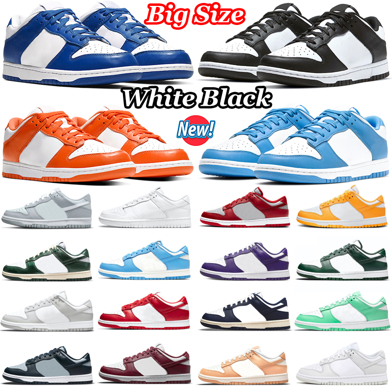 2022 Big Size Men Casual Shoes Panda Black White UNC Syracuse University Red Michigan Kentucky Court Purple Grey Fog Sail Mens Women Trainers Sports Sneakers, #11 oreo 36-47
2022 Big Size Men Casual Shoes Panda Black White UNC Syracuse University Red Michigan Kentucky Court Purple Grey Fog Sail Mens Women Trainers Sports Sneakers, #11 oreo 36-47