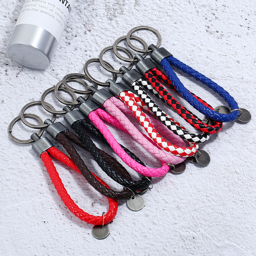 Ancient Silver Key Ring Simple Coin Charm Hand Weave Pu Leather Keychain Bag Hang Fashiono Jewelry for Women Men Will and Sandy Black Red Blue, Slivery;golden
Ancient Silver Key Ring Simple Coin Charm Hand Weave Pu Leather Keychain Bag Hang Fashiono Jewelry for Women Men Will and Sandy Black Red Blue, Slivery;golden