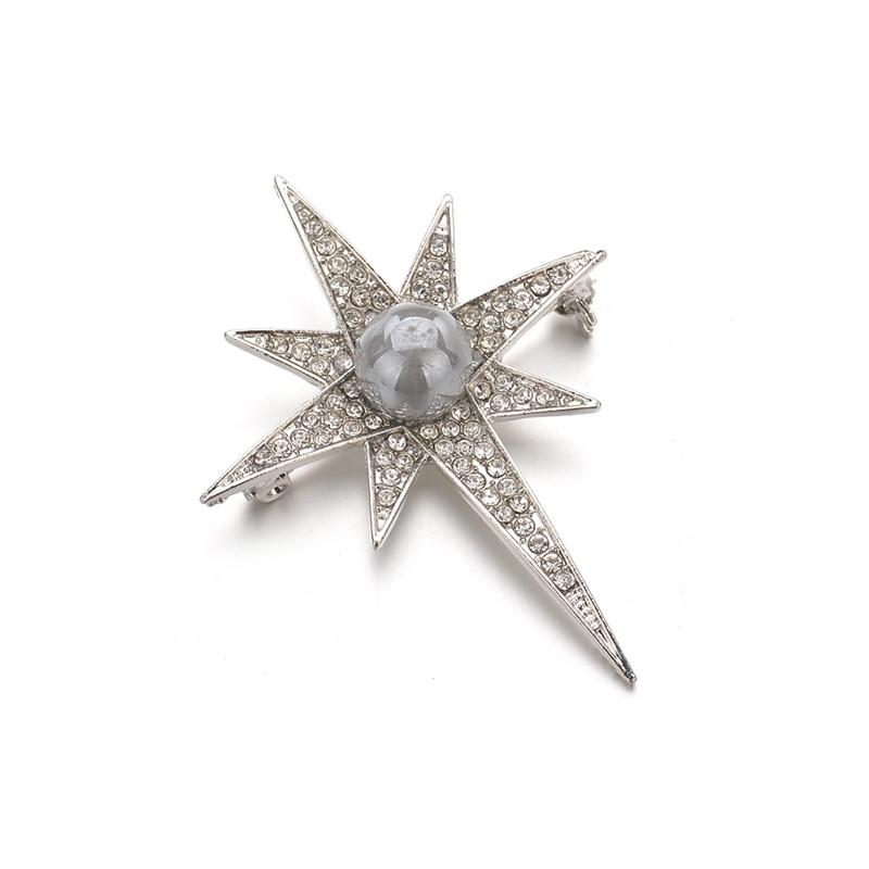 Pins, Brooches Liemjee Wholesale Shiny Zircon Pearl Star Brooch Fashion Personality Jewelry For Women Feature Namour Charm Gift All Seasons
Pins, Brooches Liemjee Wholesale Shiny Zircon Pearl Star Brooch Fashion Personality Jewelry For Women Feature Namour Charm Gift All Seasons