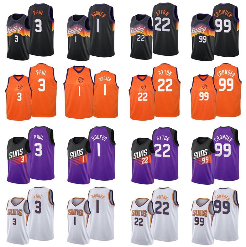 Men S-2XL basketball Jerseys 1Devin Booker 3Chris Paul 22Deandre Ayton 25Mikal Bridges 99Jae Crowder red black blue City version Jersey, Style 9
Men S-2XL basketball Jerseys 1Devin Booker 3Chris Paul 22Deandre Ayton 25Mikal Bridges 99Jae Crowder red black blue City version Jersey, Style 9