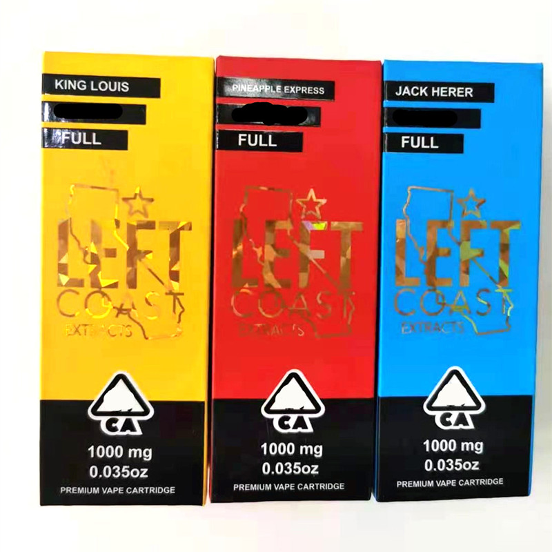 Left Coast Carts 1.0ml Empty Vape Pen Cartridges Packaging Ceramic Coil 510 Thread Cartridge Vaporizer
Left Coast Carts 1.0ml Empty Vape Pen Cartridges Packaging Ceramic Coil 510 Thread Cartridge Vaporizer