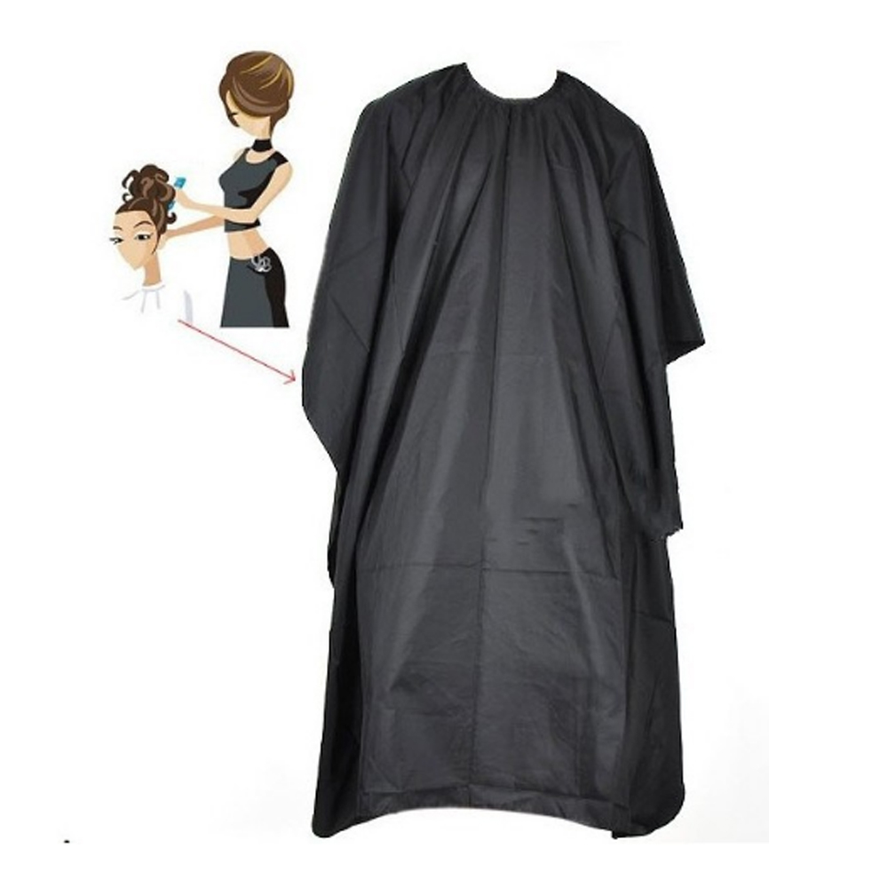Black hair cutting cape barber capes gown Hairdressing haircut apron cover Professional HairCut Salon Cloth Protect Waterproof Wr6