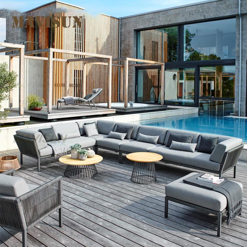 Camp Furniture Outdoor Sofa Combination For Living Room Modern Villa Club El Model Waterproof Fabric Four-Piece Suit
Camp Furniture Outdoor Sofa Combination For Living Room Modern Villa Club El Model Waterproof Fabric Four-Piece Suit