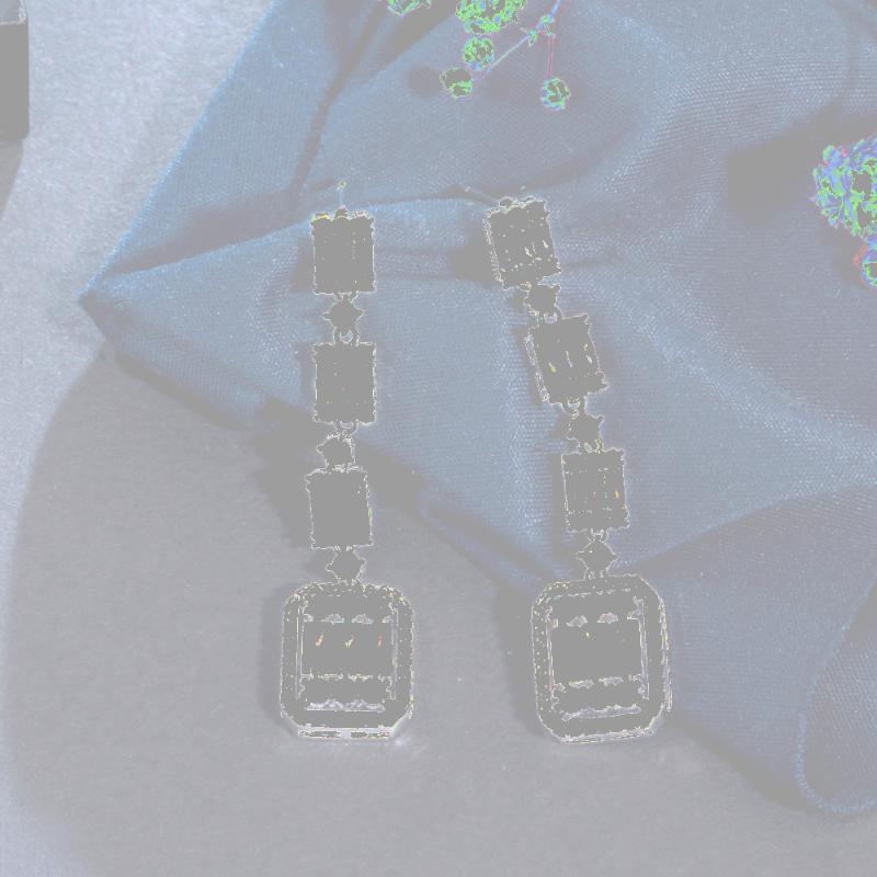 Dangle & Chandelier ThreeGraces Sparkling Cubic Zirconia Silver Color Long Square Drop Earrings For Women Wedding Party Costume Jewelry ER73
Dangle & Chandelier ThreeGraces Sparkling Cubic Zirconia Silver Color Long Square Drop Earrings For Women Wedding Party Costume Jewelry ER73