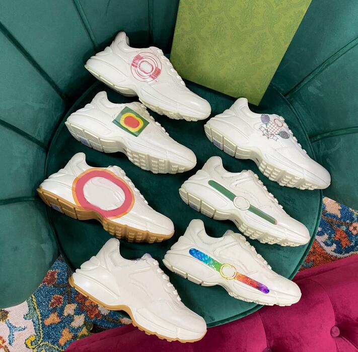 Designer Rhyton Sneakers shoe Boots Men women Trainers Vintage Luxury Chaussures Ladies sport casual Shoes Designers runner Sneaker with box, Color24
Designer Rhyton Sneakers shoe Boots Men women Trainers Vintage Luxury Chaussures Ladies sport casual Shoes Designers runner Sneaker with box, Color24