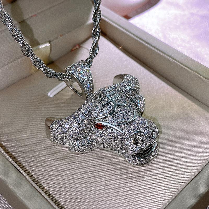 Pendant Necklaces CAOSHI Fashion Cow Head For Men Full Paved Shiny Tiny CZ Jewelry With Twist Chain Good Quality Accessories
Pendant Necklaces CAOSHI Fashion Cow Head For Men Full Paved Shiny Tiny CZ Jewelry With Twist Chain Good Quality Accessories