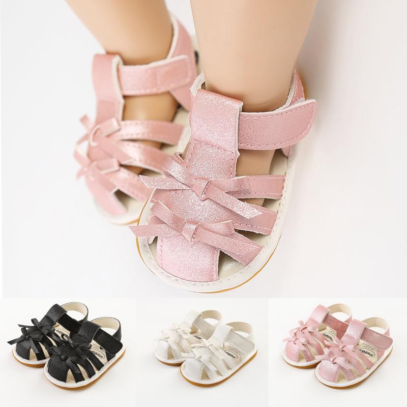 Sandals Summer Cute Baby Girl Bowknot Cloth Sole Soft Toddler Shoes Infant Prewalkers Sandal#P30, Black
Sandals Summer Cute Baby Girl Bowknot Cloth Sole Soft Toddler Shoes Infant Prewalkers Sandal#P30, Black