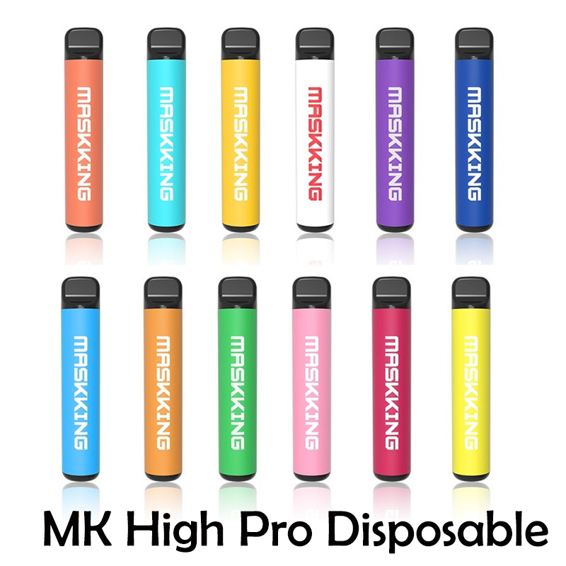 Maskking High Pro MK Disposable Cigarettes Vape Pen 1000Puffs 600 mAh Battery 3.5ml Prefilled Stick 15 flas
Maskking High Pro MK Disposable Cigarettes Vape Pen 1000Puffs 600 mAh Battery 3.5ml Prefilled Stick 15 flas