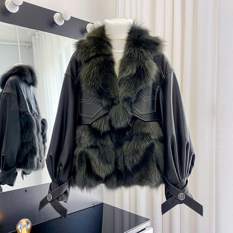 Women' Fur & Faux Fashion Real Coats With Genuine Sheepskin Leather Wholeskin Natural Jacket Outwear Luxury Women 2021 Winter, Black
Women' Fur & Faux Fashion Real Coats With Genuine Sheepskin Leather Wholeskin Natural Jacket Outwear Luxury Women 2021 Winter, Black