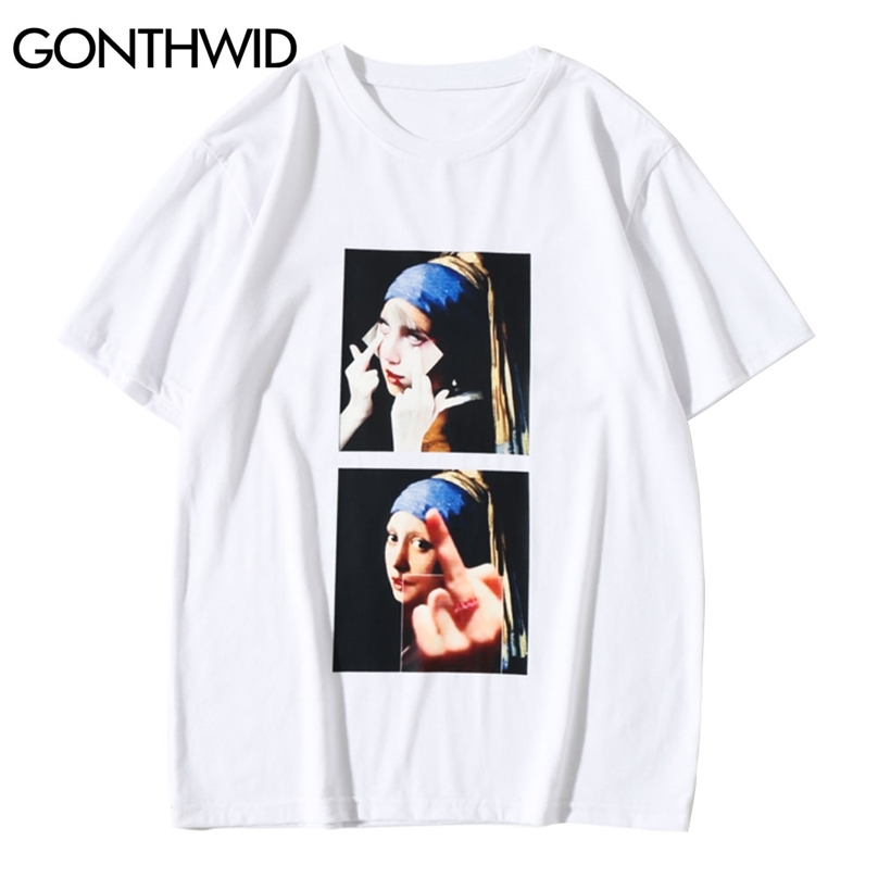 Tees Shirts Streetwear Funny Girl With a Pearl Earring Print Hip Hop Casual Cotton Harajuku Short Sleeve T-Shirts Tops 210602, White
Tees Shirts Streetwear Funny Girl With a Pearl Earring Print Hip Hop Casual Cotton Harajuku Short Sleeve T-Shirts Tops 210602, White