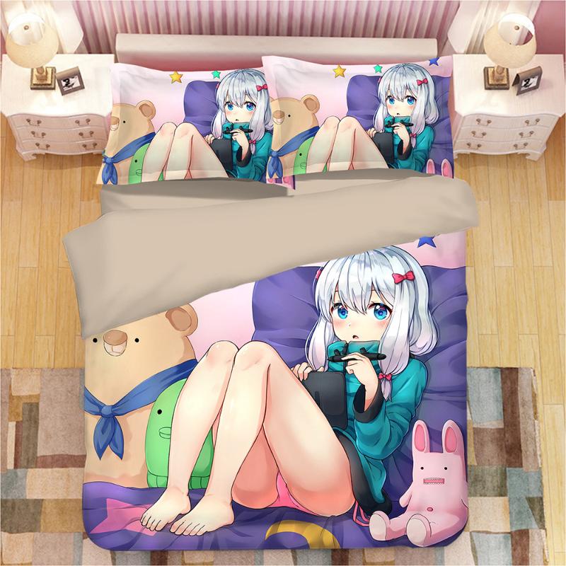 Izumi Sagiri 3D Anime Print Bedding Set Duvet Covers Pillowcases One Piece Comforter Sets Bedclothes Bed Linen 10
Izumi Sagiri 3D Anime Print Bedding Set Duvet Covers Pillowcases One Piece Comforter Sets Bedclothes Bed Linen 10