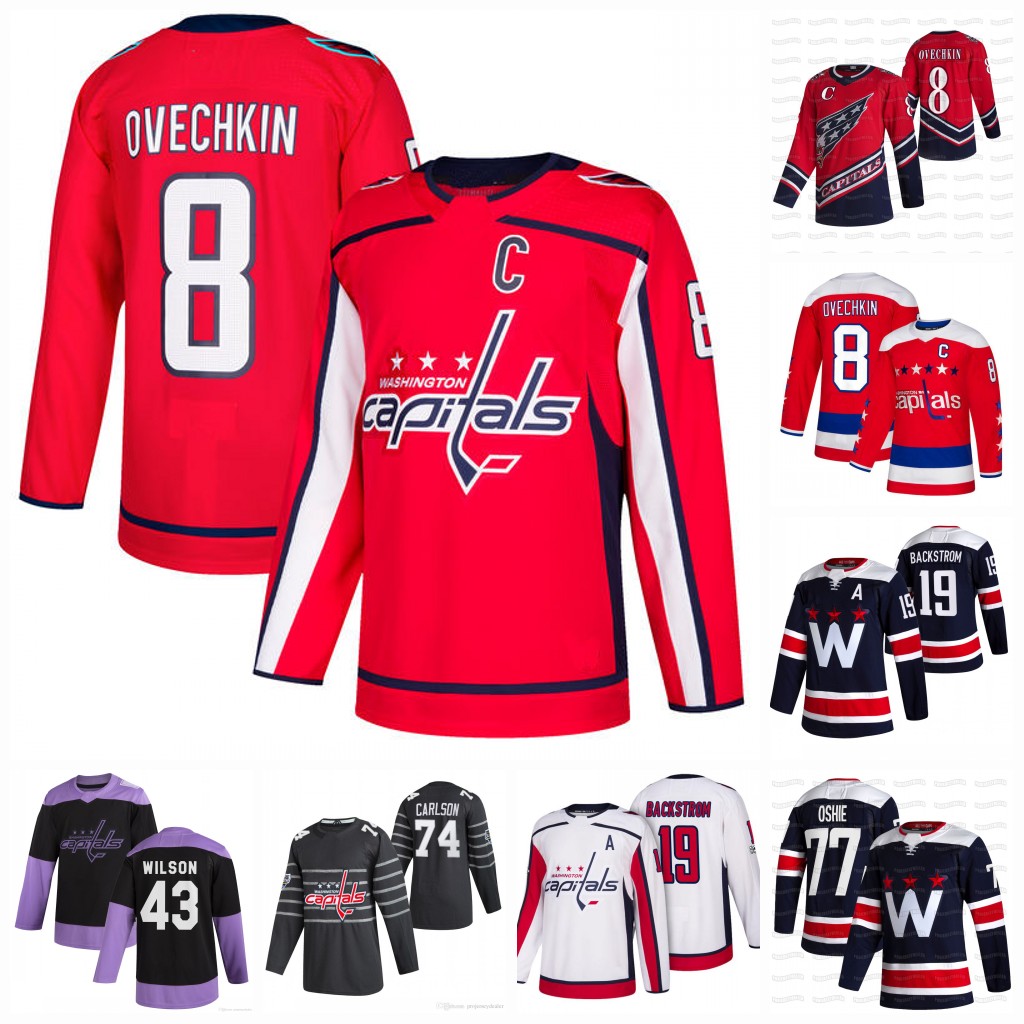 8 Alex Ovechkin Washington Capitals 2021 Jersey Tom Wilson T.J. Oshie Nicklas Backstrom John Carlson Chara Lundqvist Carl Hagelin Nick Jensen Evgeny Kuznetsov, 2021 reverse retro womens s-2xl
8 Alex Ovechkin Washington Capitals 2021 Jersey Tom Wilson T.J. Oshie Nicklas Backstrom John Carlson Chara Lundqvist Carl Hagelin Nick Jensen Evgeny Kuznetsov, 2021 reverse retro womens s-2xl