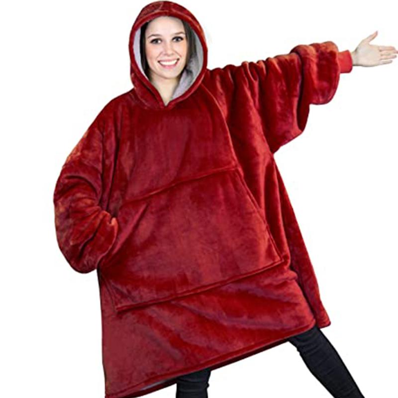 Hooded Pocket Blankets Warm Outdoor Soft Hoodie Slant Robe Bathrobe Accessories Supplies Sweatshirt Winter Blanket
Hooded Pocket Blankets Warm Outdoor Soft Hoodie Slant Robe Bathrobe Accessories Supplies Sweatshirt Winter Blanket