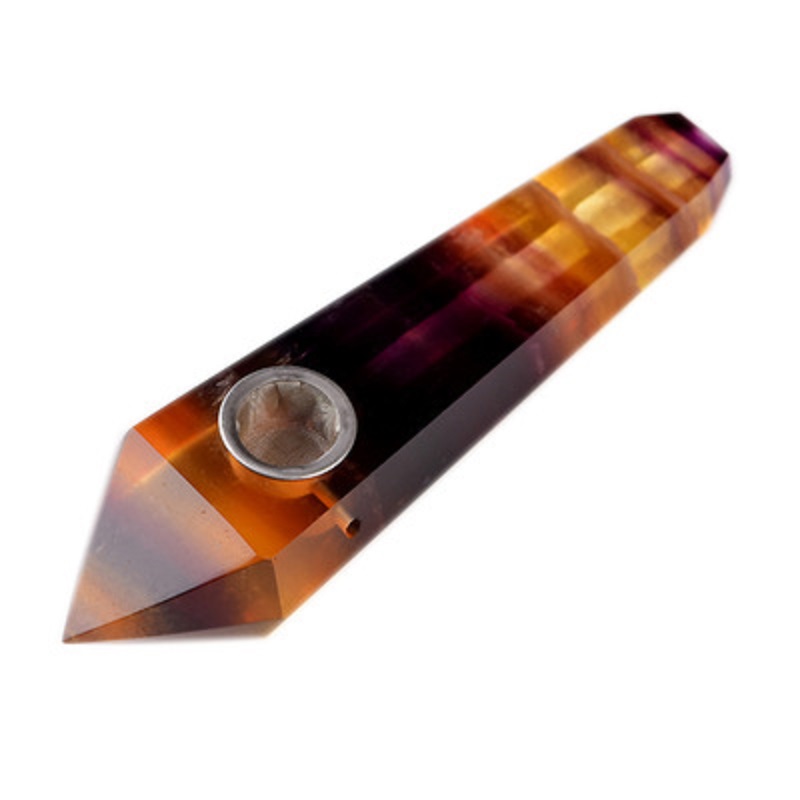 Natural Yellow Fluorite Crystal Smoking Pipes Energy stone women Fasion Gemstone Tower Quartz Points Tobacco Pipe with Gift Box
Natural Yellow Fluorite Crystal Smoking Pipes Energy stone women Fasion Gemstone Tower Quartz Points Tobacco Pipe with Gift Box