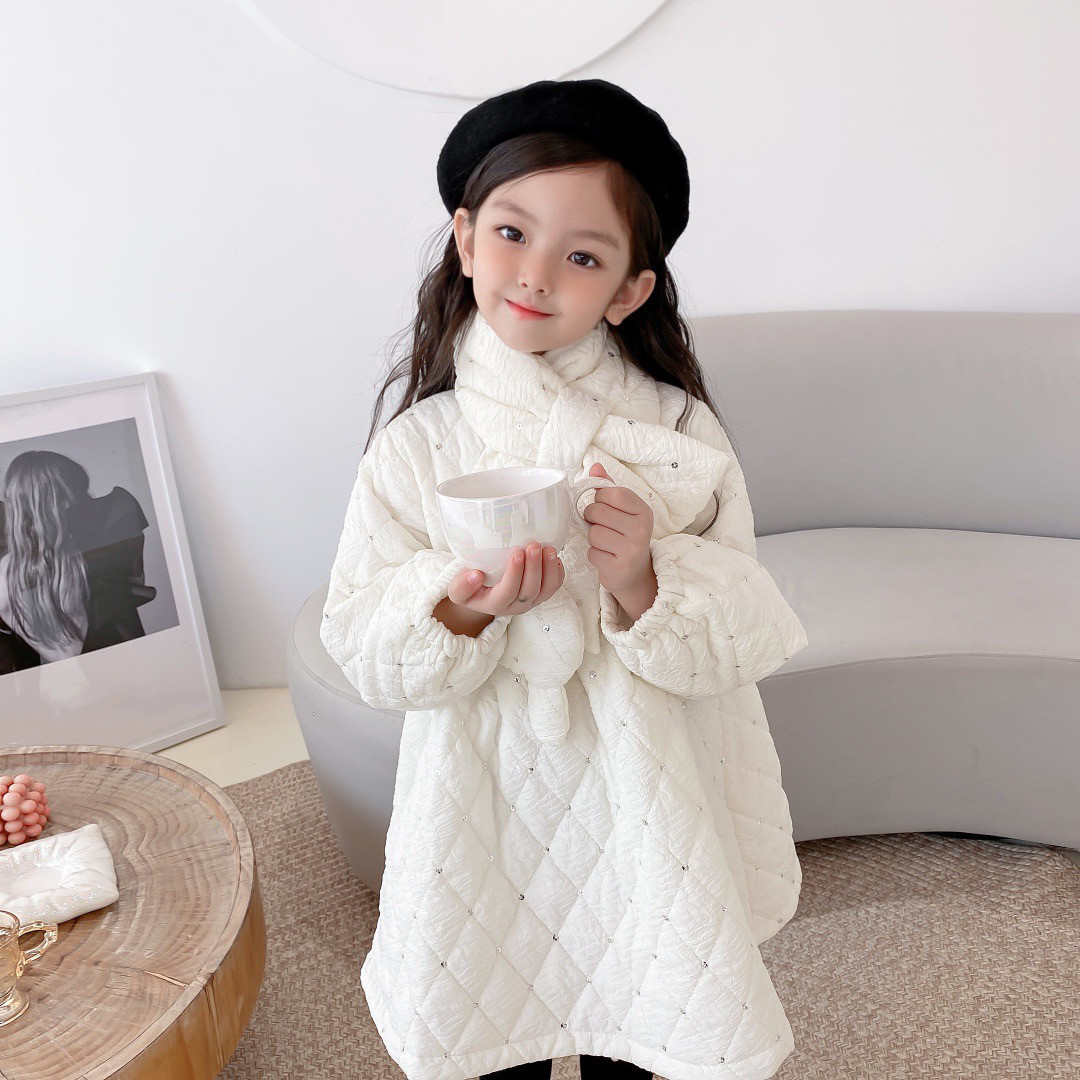 Autumn Kids Girls Cotton Dress With Scarf Winter Sweet Baby Girl Sequins Dresses Kids Girls Birthday Party Clothes, Black
Autumn Kids Girls Cotton Dress With Scarf Winter Sweet Baby Girl Sequins Dresses Kids Girls Birthday Party Clothes, Black