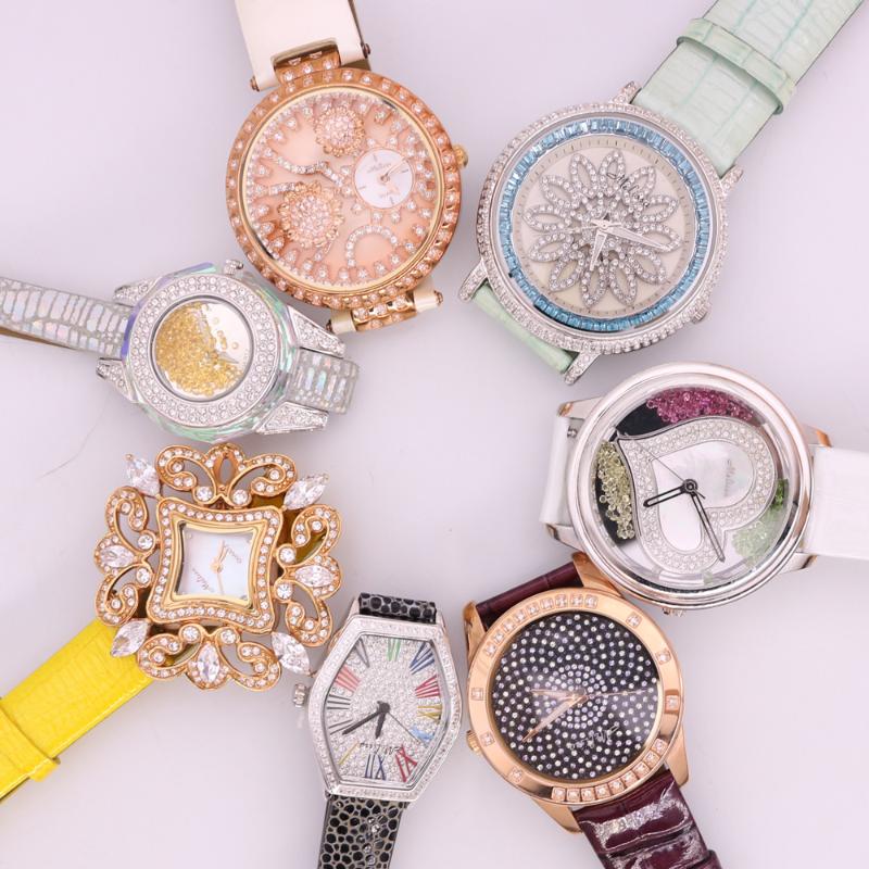 Wristwatches SALE!!! Discount Melissa Crystal Old Types Lady Women's Watch Japan Mov't Fashion Hours Bracelet Leather Girl's Gift Box, 48mm 
Wristwatches SALE!!! Discount Melissa Crystal Old Types Lady Women's Watch Japan Mov't Fashion Hours Bracelet Leather Girl's Gift Box, 48mm