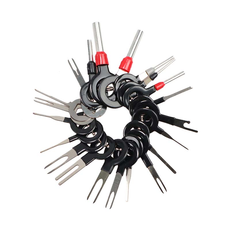 3/11/18/21/26/36pcs Car Terminal Removal Repairs Tool Kit Electrical Wiring Crimp Connector Pin Extractor Vehicle Electrico Repair Hand Tools