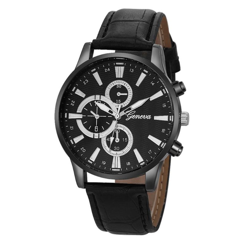 Wristwatches Leather Band Female Exquisite Round Dial Casual Elegant Mans Fashionable Fashion Grid Scale Male Watch
Wristwatches Leather Band Female Exquisite Round Dial Casual Elegant Mans Fashionable Fashion Grid Scale Male Watch