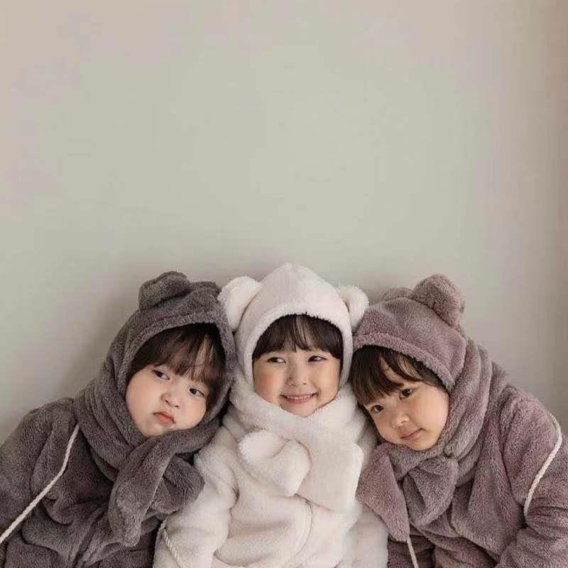 Caps & Hats 7676A Baby Hat Coral Fleece Cartoon Bear Children Winter Warm 7675C Bodysuit Matching Boy Girl's Fur, Yellow
Caps & Hats 7676A Baby Hat Coral Fleece Cartoon Bear Children Winter Warm 7675C Bodysuit Matching Boy Girl's Fur, Yellow