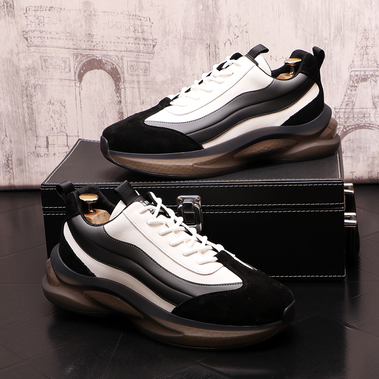 New Novelty Men Colors Patchwork Causal Flats Shoes Thick Bottom Loafers Running Sneakers Sapatos Tenis Masculino, Black
New Novelty Men Colors Patchwork Causal Flats Shoes Thick Bottom Loafers Running Sneakers Sapatos Tenis Masculino, Black