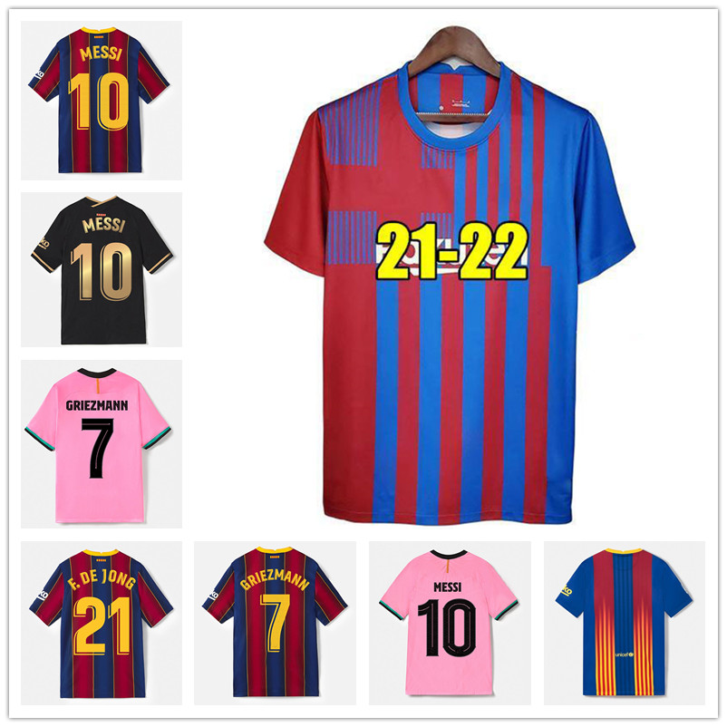 21 22 Barcelona soccer jersey 2021 2022 MESSI ANSU FATI camiseta futbol GRIEZMANN DE JONG KUN AGUERO Maillots foot top thailand football shirt thailand, Away+ll
21 22 Barcelona soccer jersey 2021 2022 MESSI ANSU FATI camiseta futbol GRIEZMANN DE JONG KUN AGUERO Maillots foot top thailand football shirt thailand, Away+ll