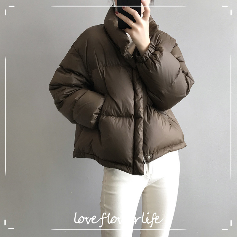 COZOK Down Jacket Female Winter Korean Loose Thickened Bread Jacket Leisure Warm Jacket 7971 210521, White
COZOK Down Jacket Female Winter Korean Loose Thickened Bread Jacket Leisure Warm Jacket 7971 210521, White