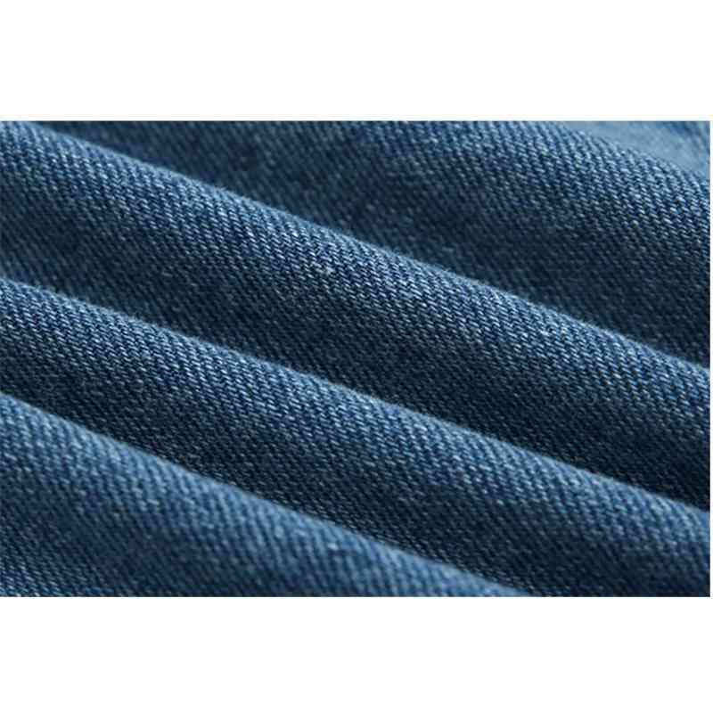 IEFB Men's Denim Jacket Korean Fashion Handsome Loose Stand Collar Single Breast Long Sleeve Jeans Jackets Spring 9Y5981 210524