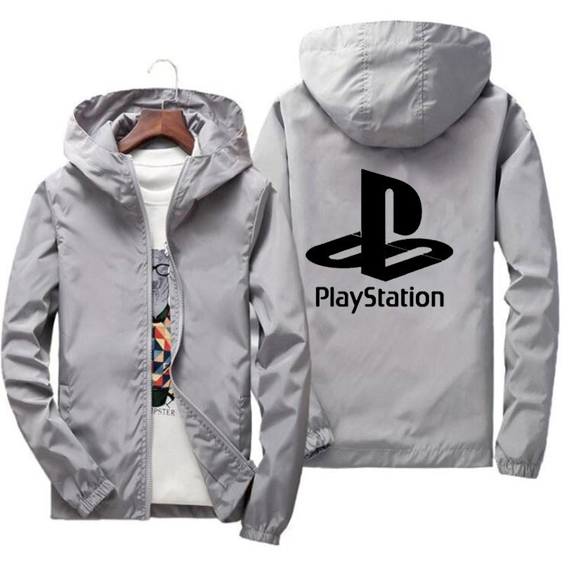 Men's Jackets Spring And Autumn PS Xbox Game Playstation Casual Hooded Jacket Zipper Thin Coat Outdoor Mountaineering Ski Windbreake, Black;brown
Men's Jackets Spring And Autumn PS Xbox Game Playstation Casual Hooded Jacket Zipper Thin Coat Outdoor Mountaineering Ski Windbreake, Black;brown
