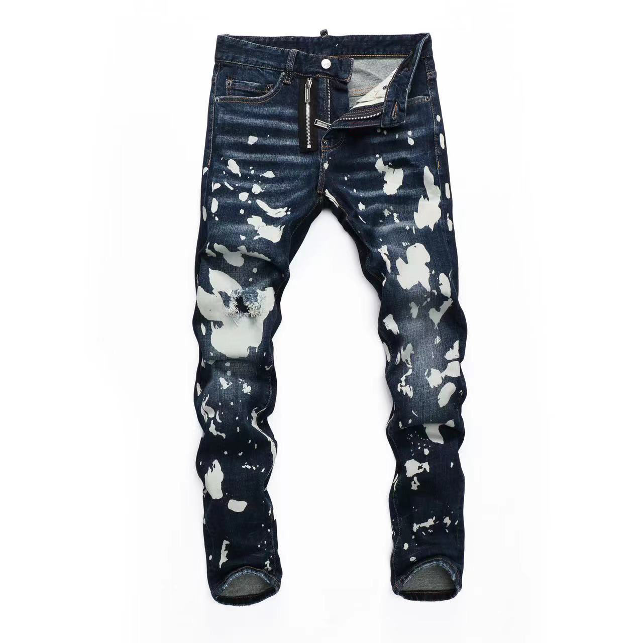 Jeans Pant New Model Designer Mens Fashion Korean Style Top Quality Design Hole Colour Patch Spliced Ripped Slim-leg Motorcycle
Jeans Pant New Model Designer Mens Fashion Korean Style Top Quality Design Hole Colour Patch Spliced Ripped Slim-leg Motorcycle