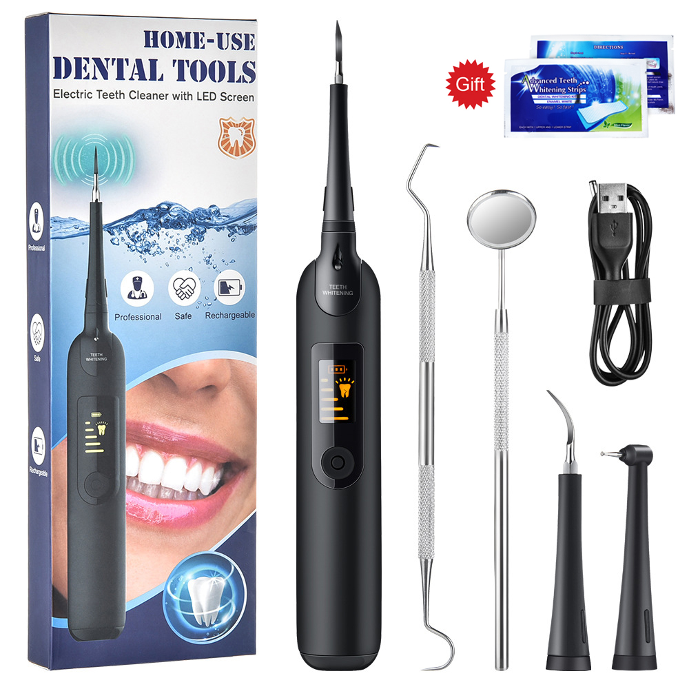 Electric Ultrasonic Sonic Dental Scaler Tooth Calculus Remover Cleaner Tooth Stains Tartar Tool Whiten Teeth Tartar Oral Hygiene
Electric Ultrasonic Sonic Dental Scaler Tooth Calculus Remover Cleaner Tooth Stains Tartar Tool Whiten Teeth Tartar Oral Hygiene