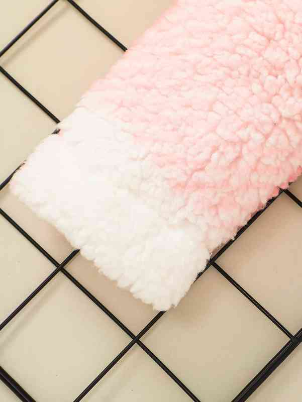 Baby Buffalo Plaid Print Hooded Fleece Coat SHE