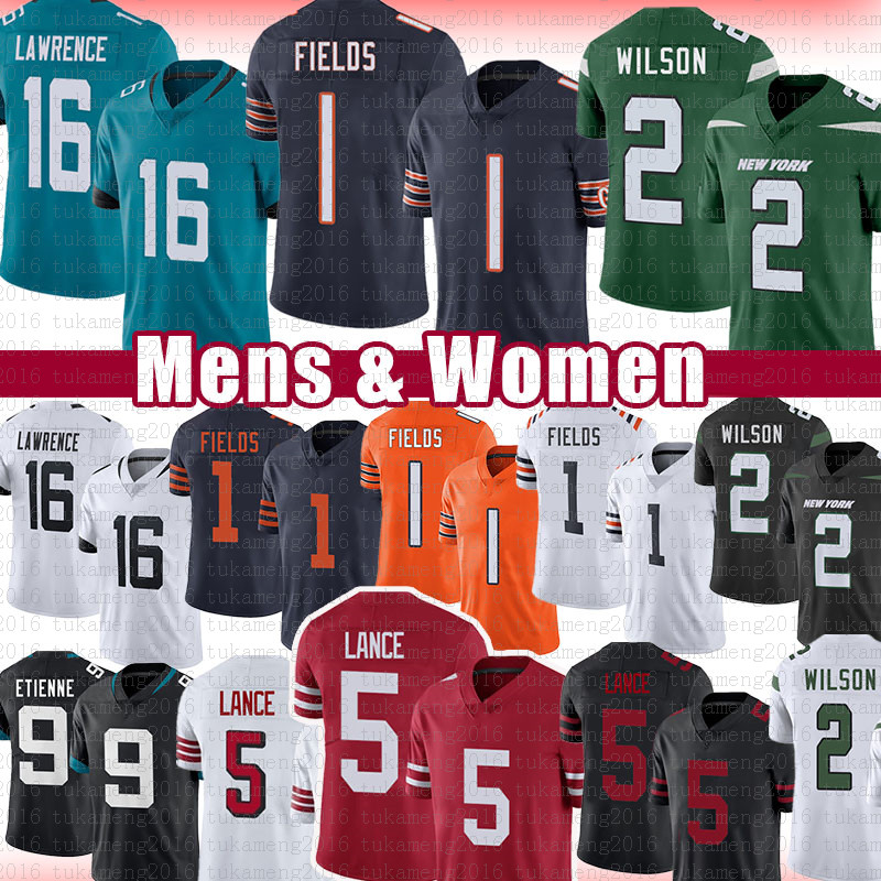 Trevor Lawrence 1 Justin Fields Trey Lance 2 Zach Wilson Football Jersey Travis Etienne Jacksonville Jaguar San New Francisco 49ers York Jet Chicago Bear
Trevor Lawrence 1 Justin Fields Trey Lance 2 Zach Wilson Football Jersey Travis Etienne Jacksonville Jaguar San New Francisco 49ers York Jet Chicago Bear