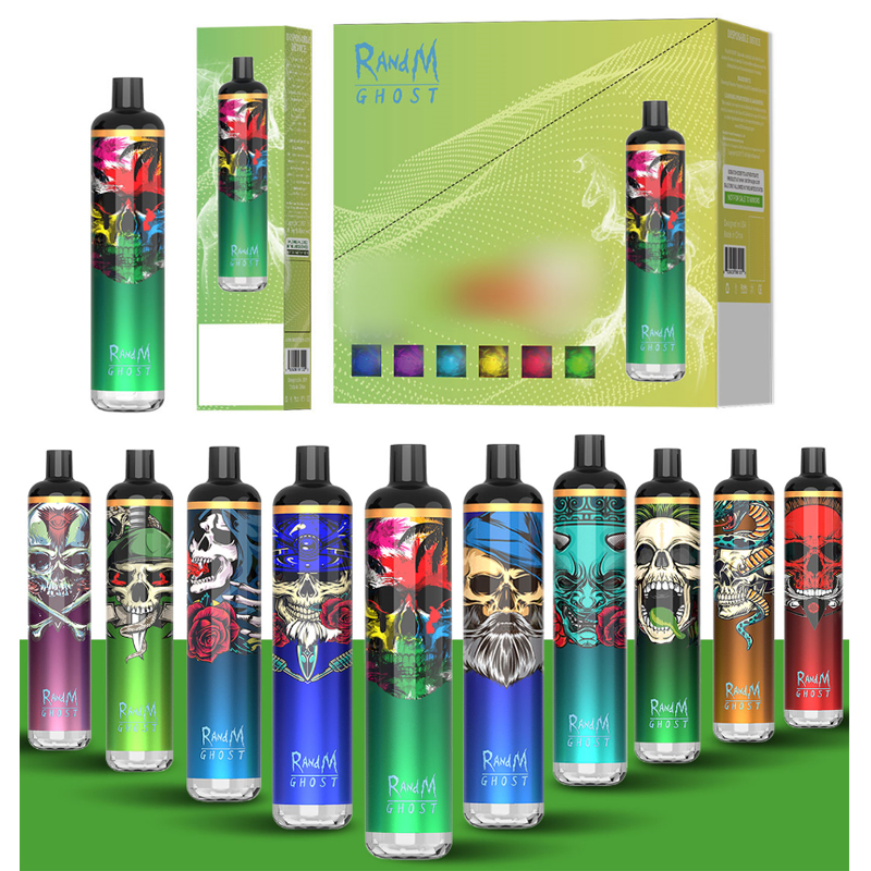 R and M Ghost 4000 Puffs Disposable E Cigarette RandM R&M Vape 10 Colors with RGB LED light rechargeable battery 10ml pod puff bar plus xx
R and M Ghost 4000 Puffs Disposable E Cigarette RandM R&M Vape 10 Colors with RGB LED light rechargeable battery 10ml pod puff bar plus xx