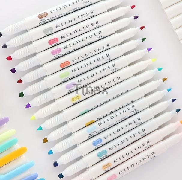 Highlighters Zebra MildLiner Highlighter Markers Double-Sided Round Toe/Oblique Mild 15 Colors Selection Pen Art Office School Supplie
Highlighters Zebra MildLiner Highlighter Markers Double-Sided Round Toe/Oblique Mild 15 Colors Selection Pen Art Office School Supplie