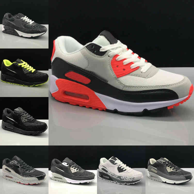 High Quality 2021 New Airs Cushion 90 Running Shoes Cheap Infrared Triple Men Women Black White 90s Classic Designers Trainer Outdoor Sports Shoes S66
High Quality 2021 New Airs Cushion 90 Running Shoes Cheap Infrared Triple Men Women Black White 90s Classic Designers Trainer Outdoor Sports Shoes S66