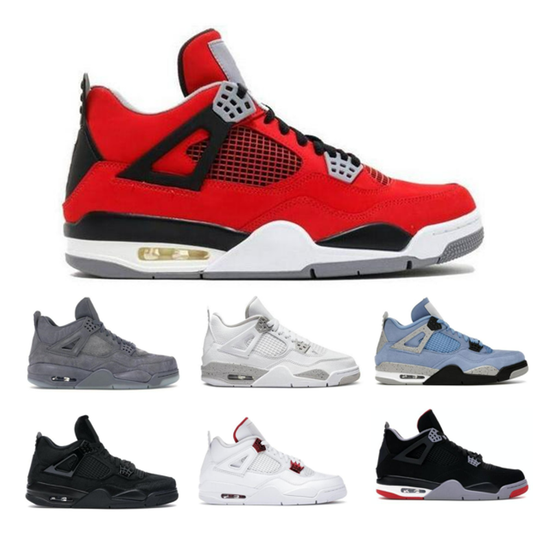2022 Jumpman 4 4s Men Women Basketball Shoes Designer Sneakers White Oreo Metal button University Blue Running Shoes Thunder Black Cat Trainers 36-47, 31
2022 Jumpman 4 4s Men Women Basketball Shoes Designer Sneakers White Oreo Metal button University Blue Running Shoes Thunder Black Cat Trainers 36-47, 31