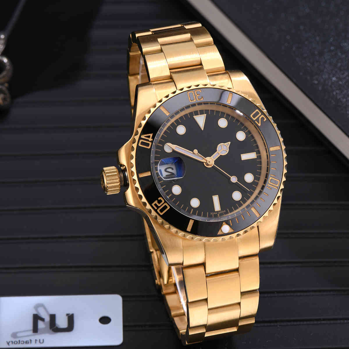Bezel Quality Ceramic U1 AAA+ Mens watches Automatic Mechanical 2813 Movement Watch Luminous Sapphire Waterproof Sports Self-wind Fashion Design brand
Bezel Quality Ceramic U1 AAA+ Mens watches Automatic Mechanical 2813 Movement Watch Luminous Sapphire Waterproof Sports Self-wind Fashion Design brand