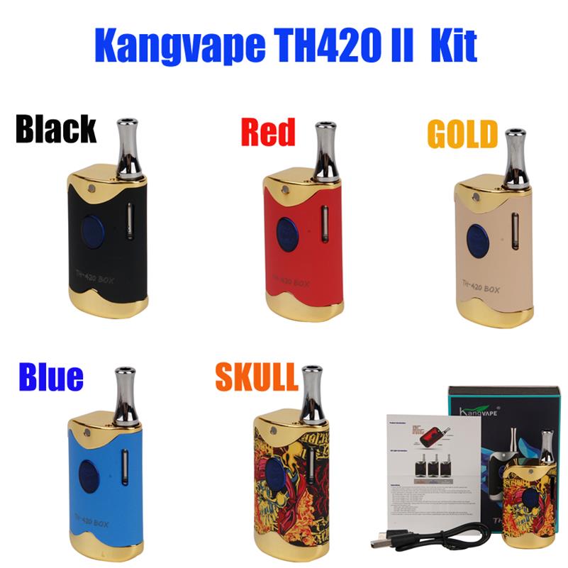 100% Original Kangvape TH-420 II Starter Kit 650mAh VV TH420 2 Battery Box Mod 0.5ml 92a3 Thick Oil Cartridge Tank Authentica56
100% Original Kangvape TH-420 II Starter Kit 650mAh VV TH420 2 Battery Box Mod 0.5ml 92a3 Thick Oil Cartridge Tank Authentica56