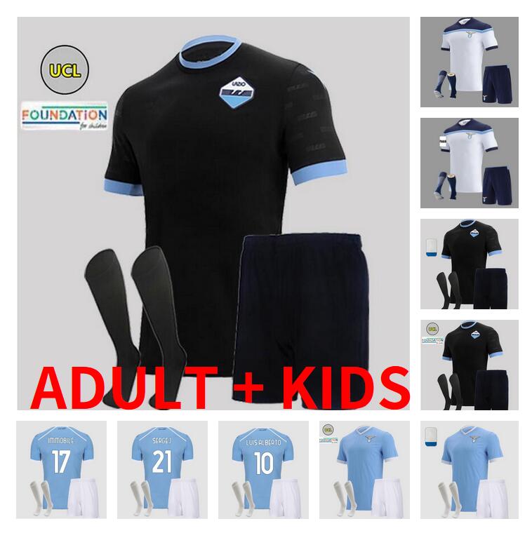21 22 SS Lazio home soccer Jerseys 2021 2022 men kids full sets IMMOBILE LUIS BASTOS SERGEJ J.CORREA ACERBI BADELJ LUCAS MARUSIC football shirts
21 22 SS Lazio home soccer Jerseys 2021 2022 men kids full sets IMMOBILE LUIS BASTOS SERGEJ J.CORREA ACERBI BADELJ LUCAS MARUSIC football shirts