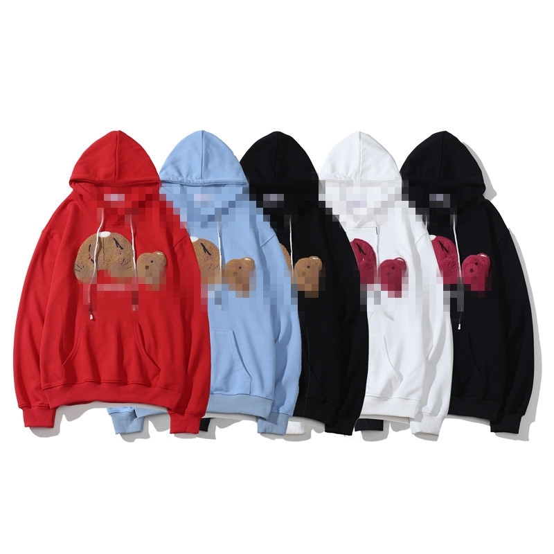 Men's fashion br Wu Yifan same little fresh decapitated bear embroidery men's women's casual and Hoodie, White
Men's fashion br Wu Yifan same little fresh decapitated bear embroidery men's women's casual and Hoodie, White