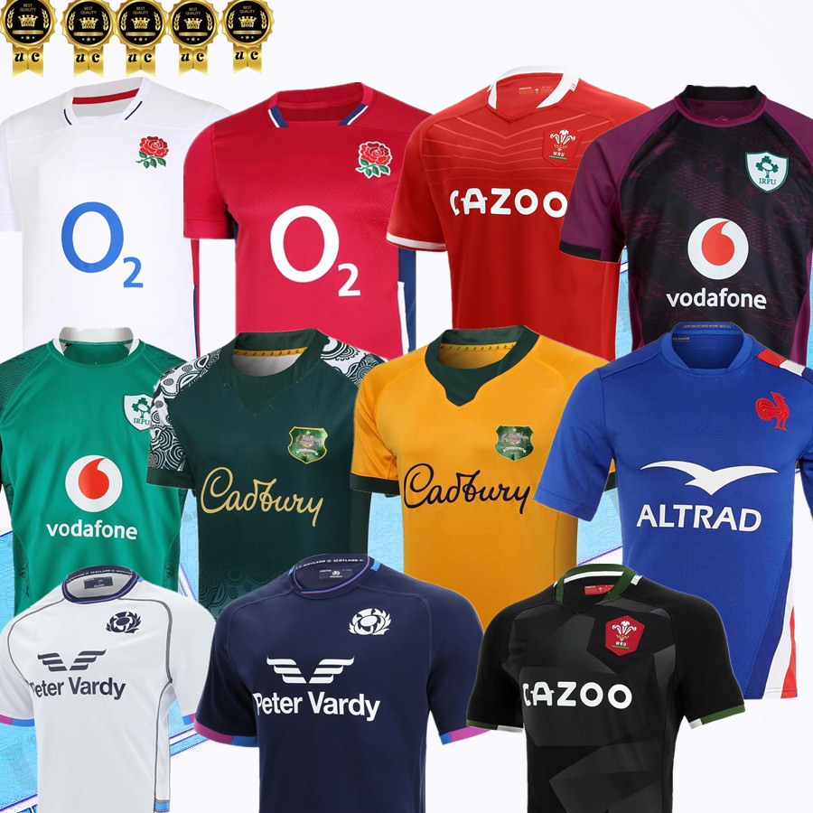21/22 World Cup Jersey Australia ireland wales france Argentina Scotland Jamaica Rugby jerseys Irish national team 2021 2022 shirts football, Black;gray
21/22 World Cup Jersey Australia ireland wales france Argentina Scotland Jamaica Rugby jerseys Irish national team 2021 2022 shirts football, Black;gray