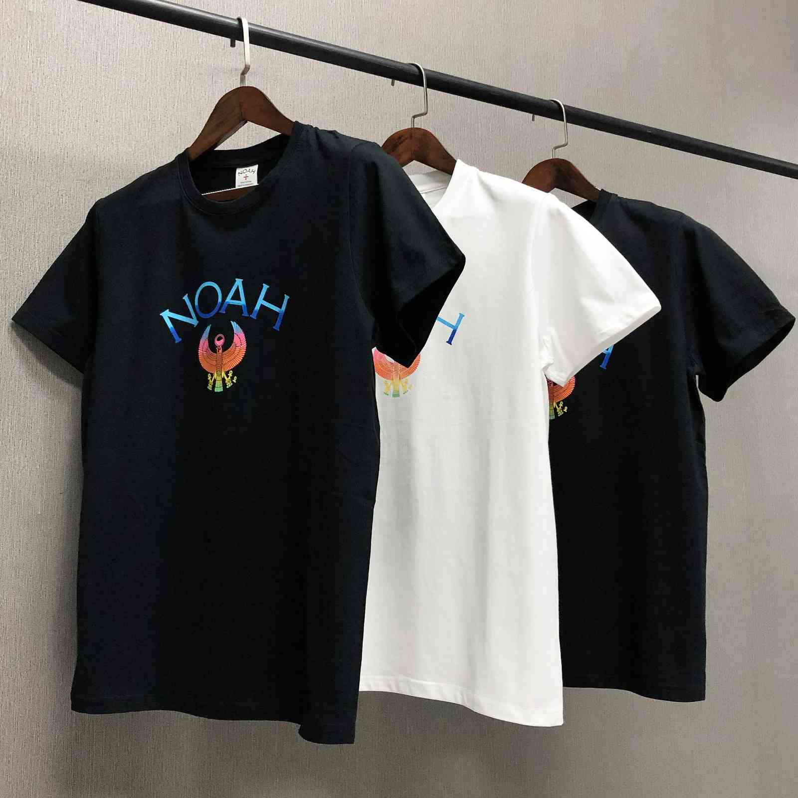 Proven Noah co branded Sunbird printed cross classic short sleeve trendy high street loose couple T-shirt for men ZP94, White;black
Proven Noah co branded Sunbird printed cross classic short sleeve trendy high street loose couple T-shirt for men ZP94, White;black